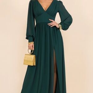 Hunter Green Dress